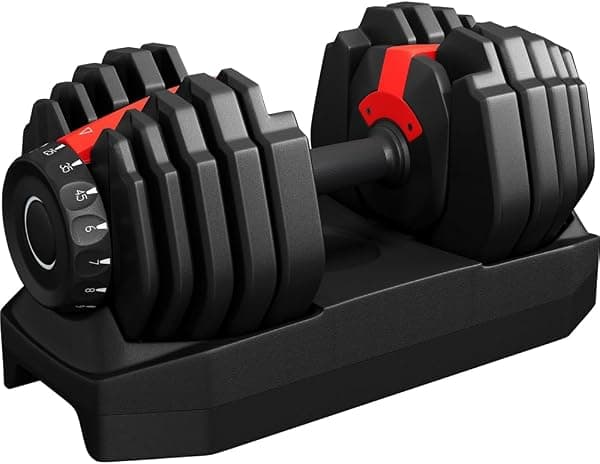 Haltères réglables Yaheetech 2,5–24 kg (15-en-1)